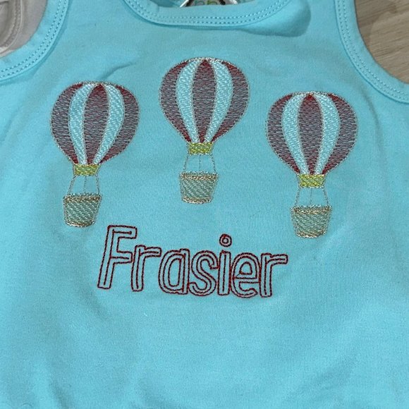 Monogrammed Onsie Bubbles for FRASIER - Picture 5 of 11